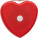 Plastic, 1.5m, heart shaped, BMI tape measure - f0801900pk2 - variant Gi F0801900PK2