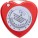 Plastic, 1.5m, heart shaped, BMI tape measure - sziv-alaku-muanyag-bmi-meroszalag--6559-08--300 - variant Gi 6559-08