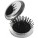 Pocket mirror with brush, Silver - osszecsukhato-hajkefe-tukorrel--2669-32--300 - variant Gi 2669-32