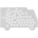 Van shaped mint card. - 6679-02 - variant Gi 6679-02
