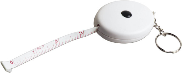 Tape measure, 1.5m, White