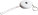 Tape measure, 1.5m, White - tape-measure-1-5m-white-2131-020-hd - variant