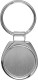 Round metal key holder, Silver - F6006900PK2 - variant Gi F6006900PK2