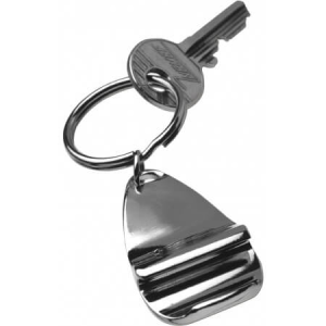 Key holder with bottle opener, Silver - Reklamnepredmety