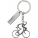 Nickel plated keychain - 6025-32 - variant Gi 6025-32
