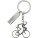 Nickel plated keychain - biciklis-alaku-nikkelezett-fem-kulcstarto-ezust--6025-32--300 - variant Gi 6025-32