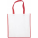 Nonwoven bag with coloured trim - 3610-08 - variant Gi 3610-08
