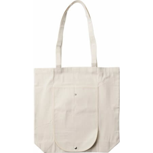 Foldable cotton (250 g/m2) carry/shopping bag - Reklamnepredmety