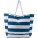 Cotton beach bag - csikos-strandtaska-sotetkek--7857-05--300 - variant Gi 7857-05