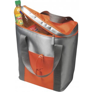 Polyester (420D) cooler bag for six bottles - Reklamnepredmety