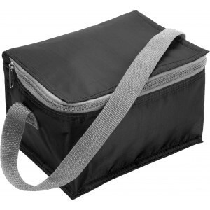 Polyester (420D) cooler bag suitable for six cans - Reklamnepredmety