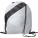 Polyester (210D) drawstring backpack - tornazsak-210d-polieszter-feher--7639-02--300 - variant Gi 7639-02
