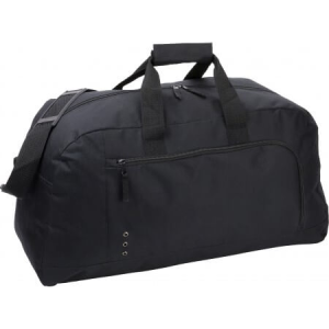 Polyester (600D) sports/travel bag, White - Reklamnepredmety