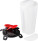 Plastic protein shaker (350ml) with two compartments. - f5300900pk2_b - variant Gi F5300900PK2