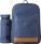 Polyester (600D) picnic rucksack with extra bottle holder, L - F4600601PK2 - variant Gi F4600601PK2