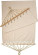 Polyster canvas hammock with wooden rims, Khaki - F4700500PK2 - variant Gi F4700500PK2