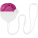 Nylon foldable hand fan - 3772-17 - variant Gi 3772-17