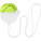 Nylon foldable hand fan - 3772-19 - variant Gi 3772-19