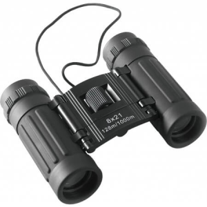 Aluminium and rubber binoculars - Reklamnepredmety