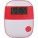 Plastic pedometer with a step counter - lepesszamlalo-piros--4453-08--300 - variant Gi 4453-08