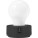 ABS Bulb light with on/off-switch - kortelampa-fekete--7761-01--300 - variant Gi 7761-01