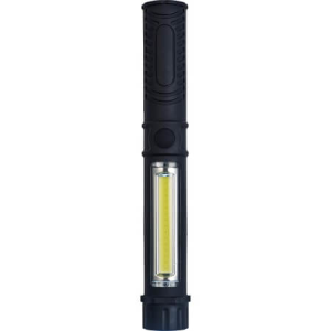Plastic work light/torch with COB lights, Cobalt blue - Reklamnepredmety