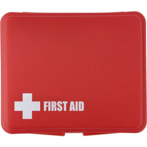 First aid kit in a plastic box, 10pc - Reklamnepredmety