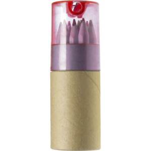 Colour pencils with sharpener - Reklamnepredmety