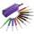 Small felt tip pens, 12pcs - filctoll-keszlet-12-db-os-szovet-tartoban-lila--1105-24--300 - variant Gi 1105-24