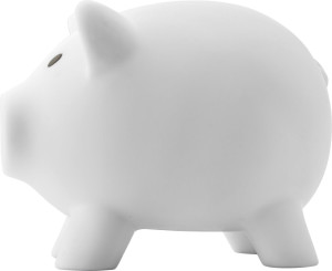 Plastic piggy bank - Reklamnepredmety