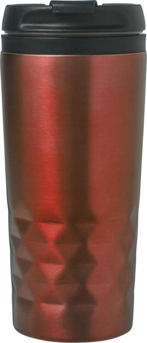 Stainless steel travel mug (300ml), Silver - Reklamnepredmety