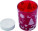 Glass candle holder with Christmas decorations, Red - f8001000pk2 - variant Gi F8001000PK2