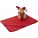 Soft toy animal holding a fleece blanket - renszarvas-takaroval--2532-09-206--300 - variant Gi 2532-09-206