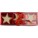 Three star-shaped candles, Red - gyertyakeszlet-piros--5188-08--300 - variant Gi 5188-08