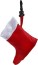 Foldable Christmas shopping bag, Red/White - F8002600PK2 - variant Gi F8002600PK2
