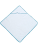 BD780 Piped Border Baby Towel With Hood Terry - BD780_Acqua-(Aqua) - variant Ls 1000249916
