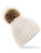 CB412 Fur Pom Pom Chunky Beanie - CB412_Oatmeal - variant Ls 1000250090