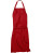 CGW131 Bib Apron Verona 90 x 75 cm - CGW131_Red - variant Ls 1000040802