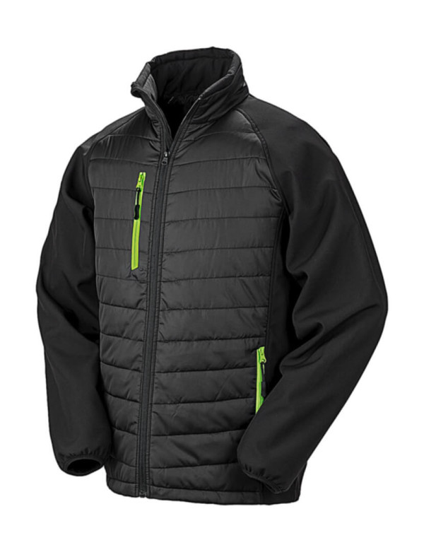 Black Compass Padded Softshell Jacket
