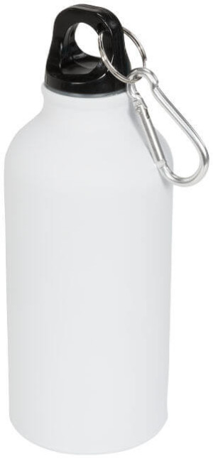 Oregon 400 ml matte water bottle with carabiner - Reklamnepredmety