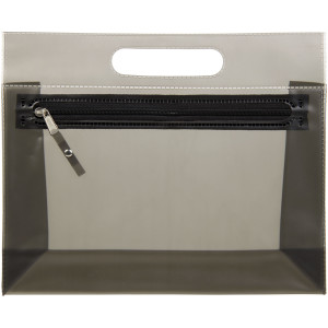PVC pouch with zipper - BK
