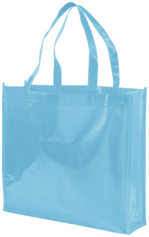 Shiny laminated non-woven shopping bag