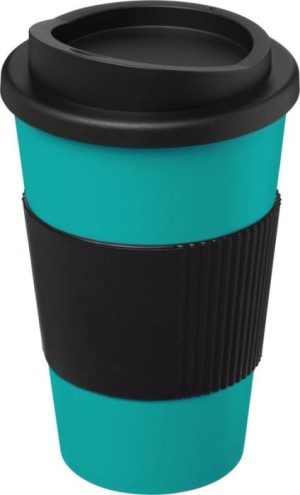 Americano tumbler w/grip-BKBK - Reklamnepredmety