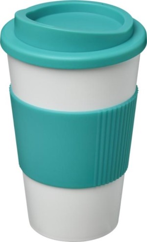 Americano tumbler w/grip-BKBK - Reklamnepredmety