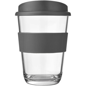 Americano® Cortado mug with 300 ml silicone strip - Reklamnepredmety