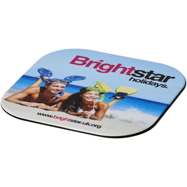 Brite-Mat square coaster-BK