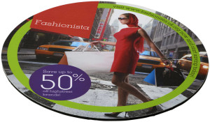 Q-Mat® Round Mouse Pad - Reklamnepredmety