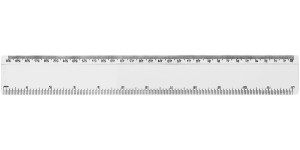 Renzo plastic ruler 30 cm - Reklamnepredmety