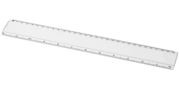 Ellison 30 cm plastic ruler with paper insert