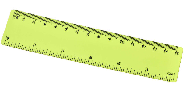 Rothko 15cm PP ruler-BL